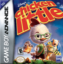 Disney's Chicken Little box art for GameBoy Advance
